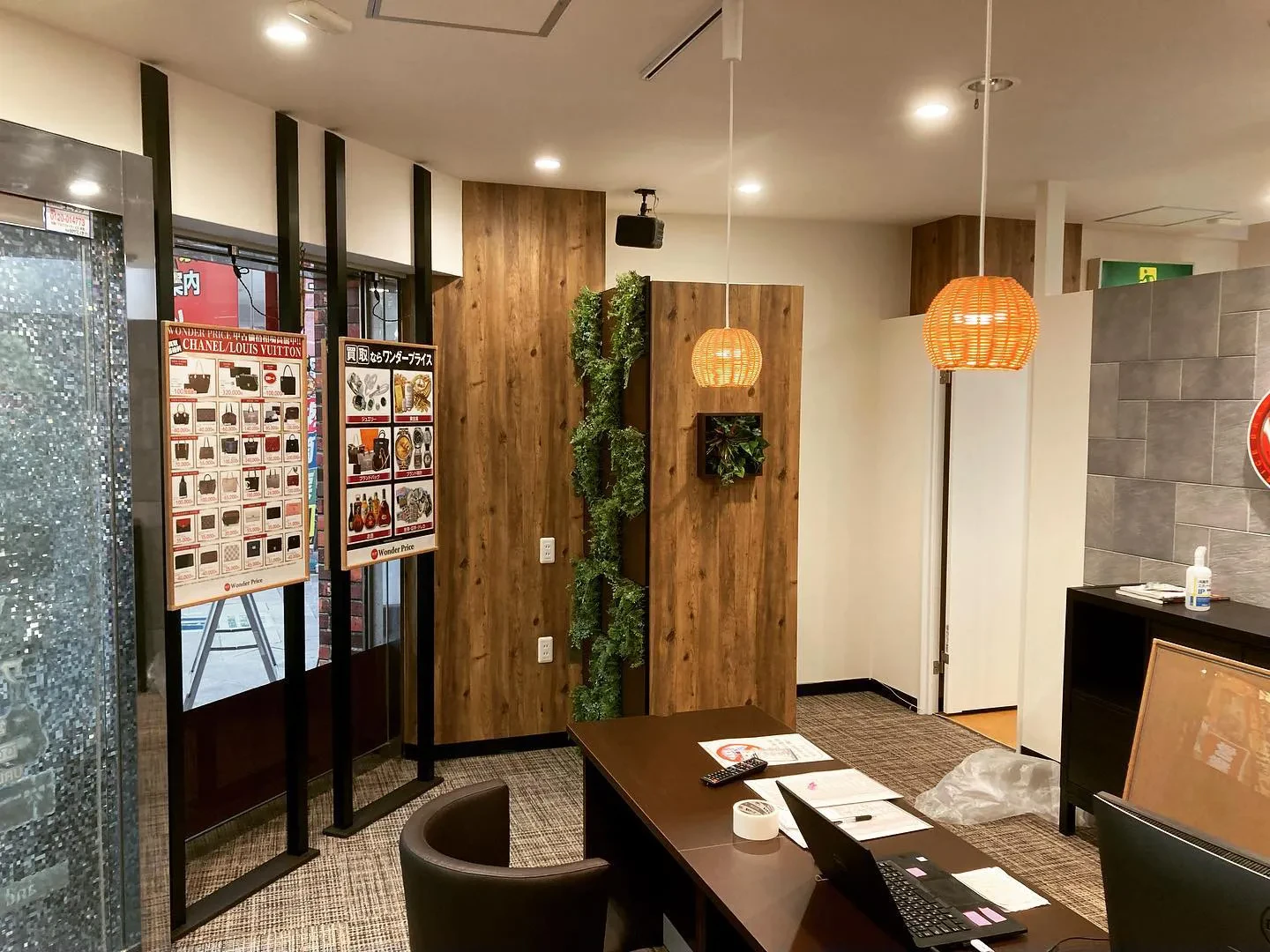 お店のトータルコーディネート