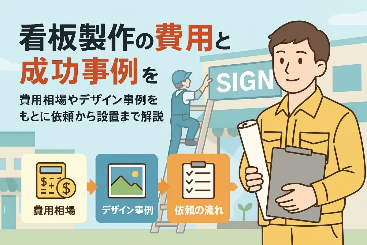 看板製作の仕事とは？求人情報から仕事内容・年収・必要資格まで徹底ガイド